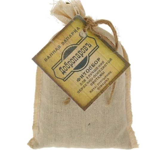 Изображение товара Запарка фитосбор Добропаровъ мята, пустырник, ромашка, 30г 3036247