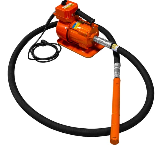 Изображение товара Вибратор глубинный ООО Компания Ярстрой ВИ-1-13-4,5 220 В вал 4.5 м, вибронаконечник 38 мм 220-38-4,5