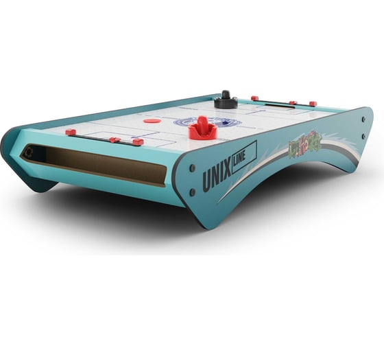 Изображение товара Игровой стол UNIXline Мини Аэрохоккей настольный, 73x40 cм GTHU73X40BE