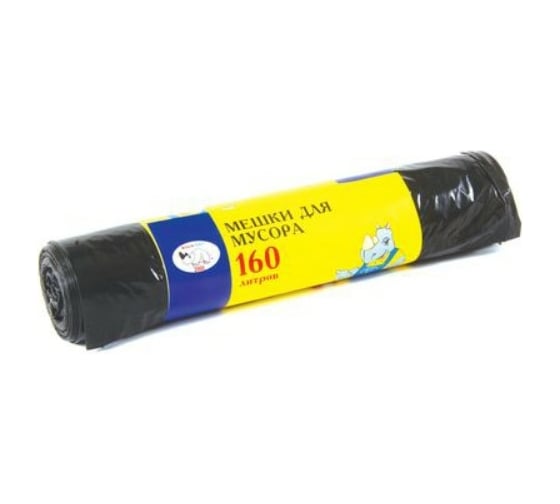 Изображение товара Мешки особопрочные (10 шт; 160 л; 25 мкм) для мусора Мультипласт Групп MPG020752/960041