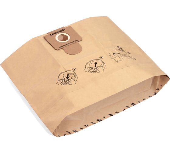 Изображение товара Фильтр-мешки бумажные 3 шт DAEWOO DAVC 60PB