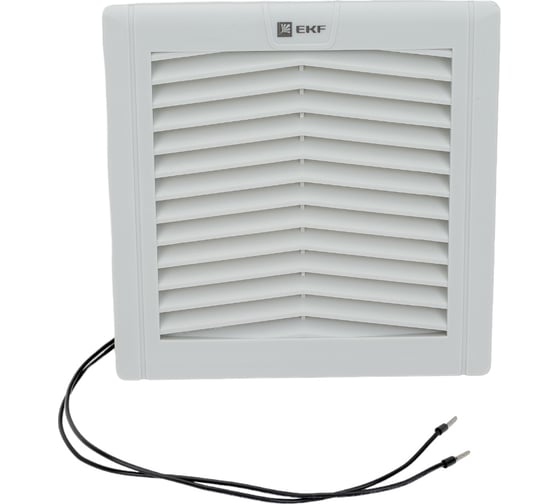 Изображение товара Вентилятор с фильтром EKF 52 м /ч 124x124 мм IP54 PROxima FAN52F