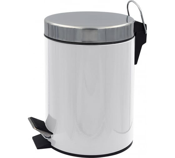 Изображение товара Ведро для мусора RIDDER Timon 5л, белый 2008801
