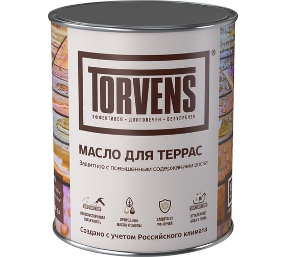 Изображение товара Масло для террас Torvens Айвори, 1 л 00-00073468