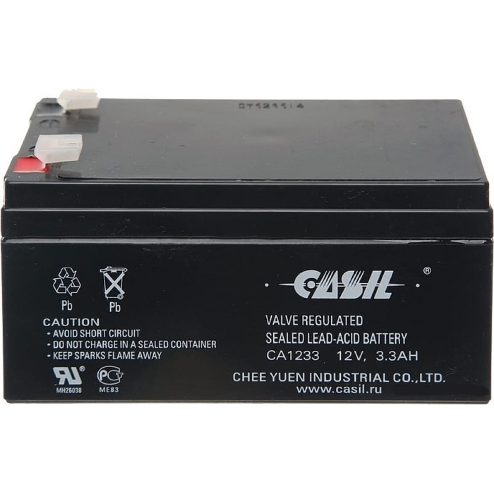 Аккумуляторная батарея CASIL аккумуляторная батарея delta ст1214 ytx14 bs ytx14h bs ytx16 bs yb16b a 12 в 14 ач прямая