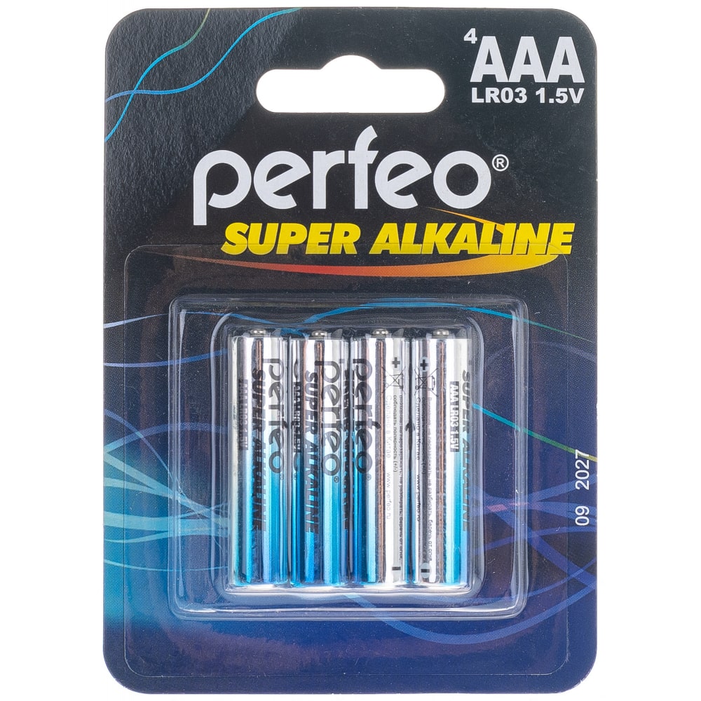 Алкалиновые батарейки Perfeo батарейки perfeo