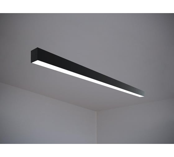 Изображение товара Светильник светодиодный накладной Modaline N55 (3м, 66Вт, 4000К, черный) MLN55300B24