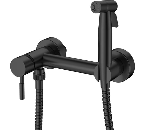 Изображение товара Встраиваемый гигиенический душ RUSH Melos черный SUS1101-99Black