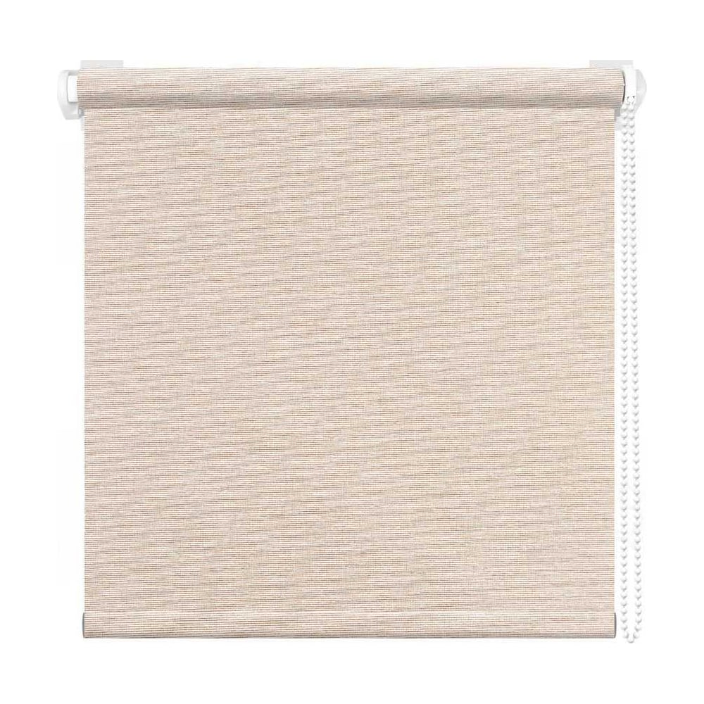 Изображение товара Рулонная штора ООО АС Март Меринос 48x160 Бежевый пластиковый механизм монтаж без сверления