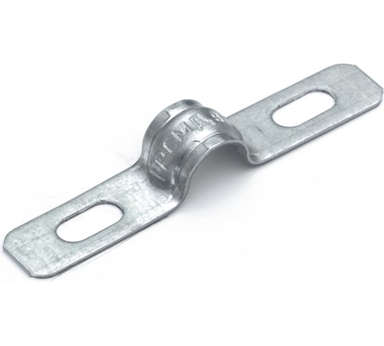 Изображение товара Скоба металлическая двухлапковая усиленная противопожарная Промрукав СМДУ d8-9 мм 100 шт. PR13.02408