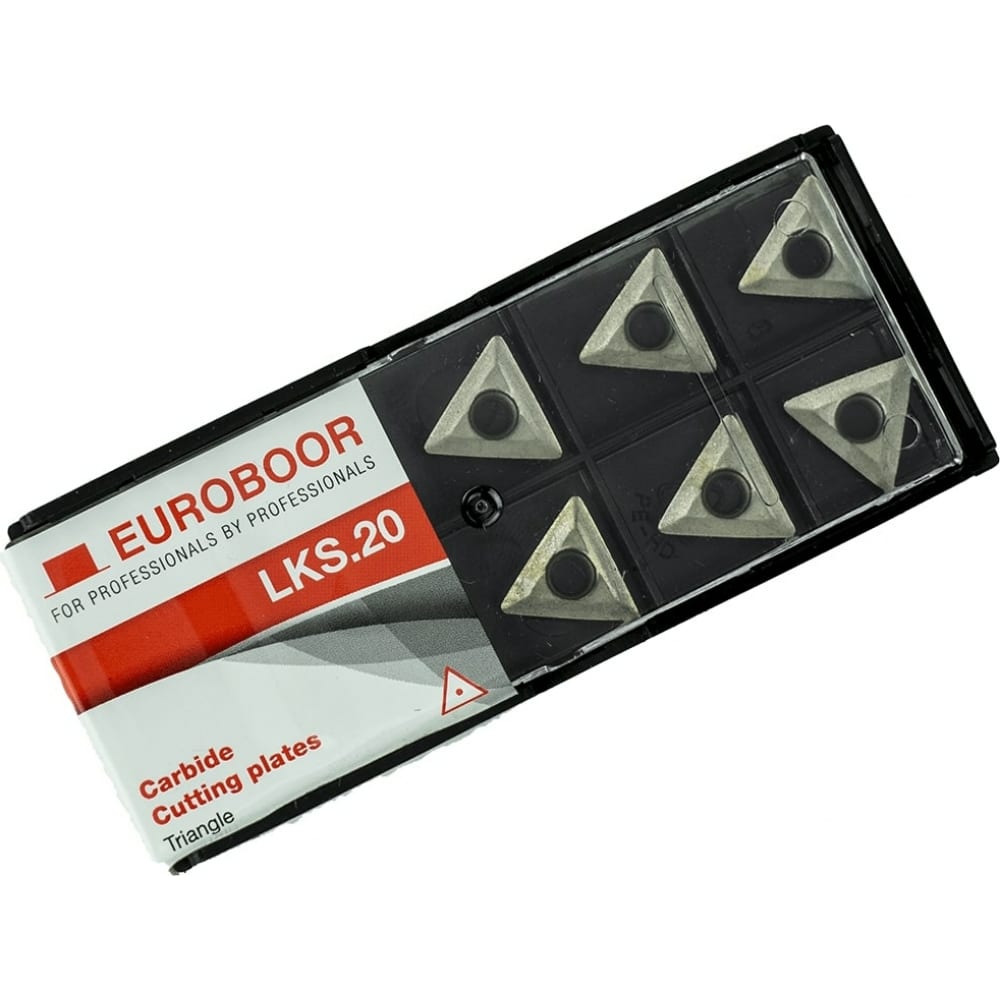 Комплект сменных режущих пластин для фаскоснимателя B45 EUROBOOR комплект сменных режущих пластин для фаскоснимателей b60 и b60s euroboor