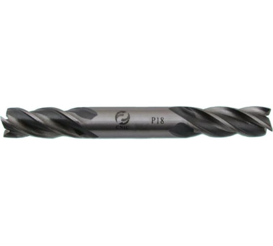 Изображение товара Фреза концевая двухсторонняя 10x20x80 мм, ц/х, Р18, Z=3 CNIC 45635