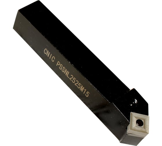 Изображение товара Резец проходной 25x25x150 мм PSSNL 2525М15 левый с квадратной пластиной ВК8 YG8 SNUM-150412 CNIC 55406