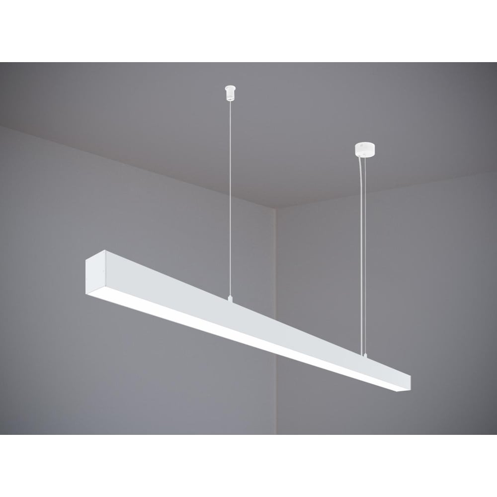 Изображение товара Светильник светодиодный подвесной Modaline P55 (2м, 44Вт, 3000К, белый) MLP55200W23