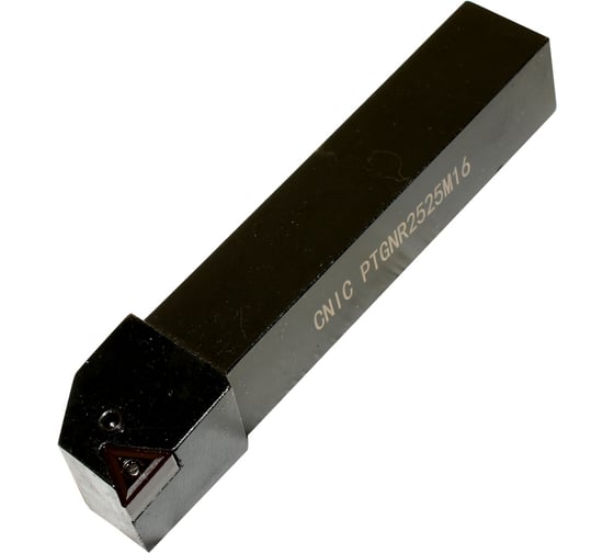 Изображение товара Резец проходной 25x25x150 мм РTGNR 2525M16 с 3-х гр. пластиной ВК8 YG8 TNMM-160408 CNIC 56070