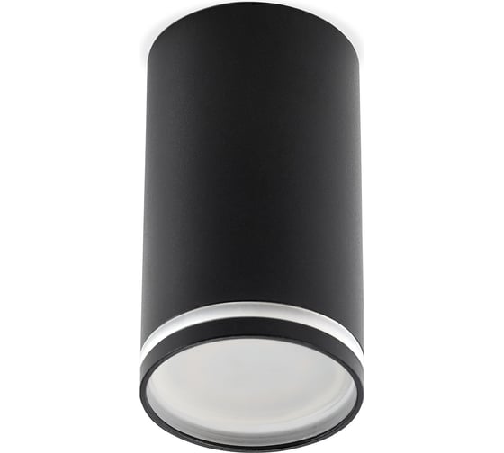 Изображение товара Светильник Smartbuy TS2008 55x100 мм, накладной, под лампу GU10, черный SBL-TS2008-GU10-b