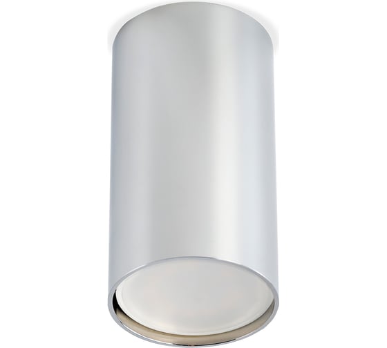 Изображение товара Светильник Smartbuy TS2007 55x100 мм, накладной, под лампу GU10, хром SBL-TS2007-GU10-c