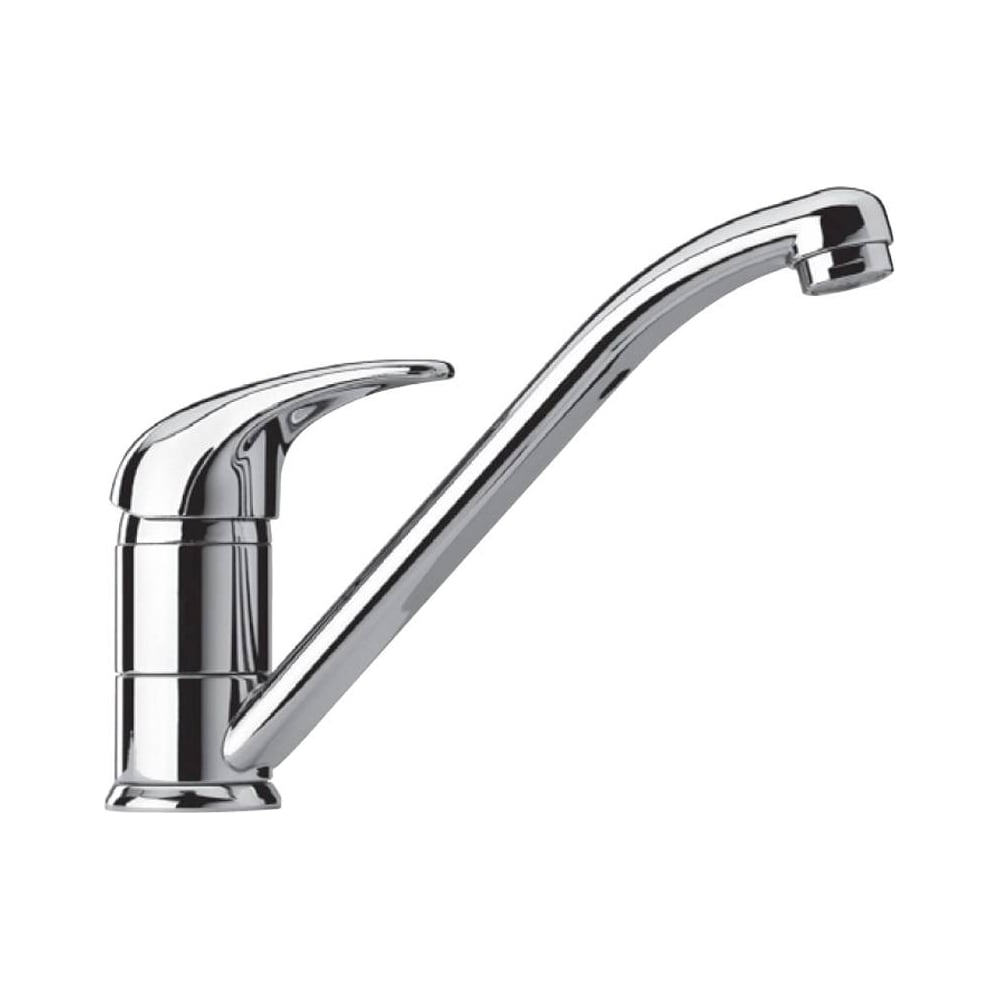 Изображение товара Смеситель для кухни Paini Jolly поворотный излив хром современный дизайн