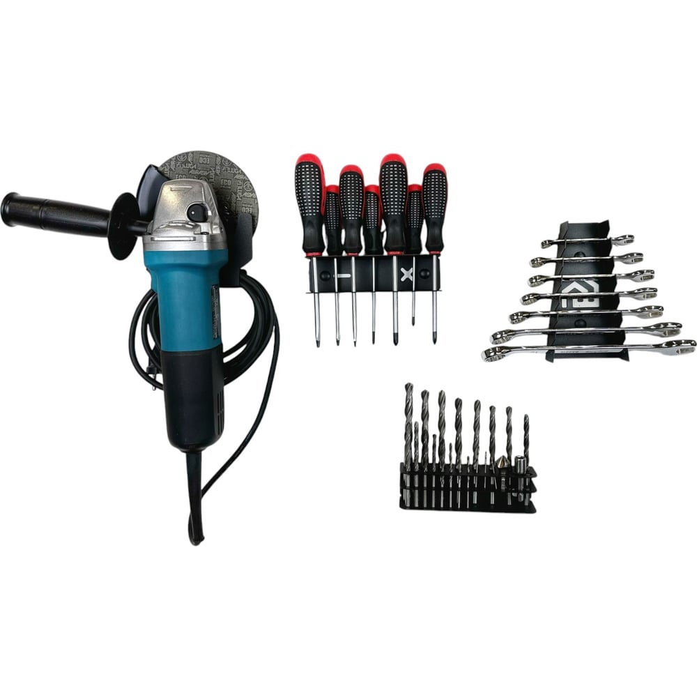 Настенные держатели WHEHOME для болгарки (УШМ125), отверток, сверл и гаечных ключей WHdb20240009