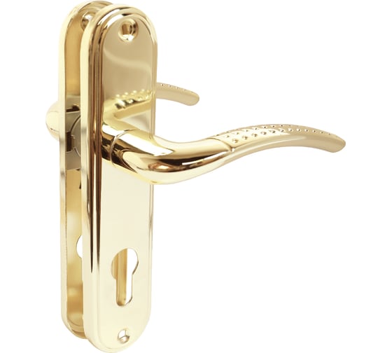 Изображение товара Комплект ручек Аллюр 132-1 61,5 мм GP латунь 16752