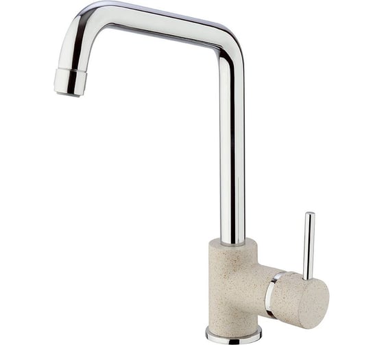 Изображение товара Смеситель для кухни Paini Cox высокий, поворотный излив, бежевый матовый 23511