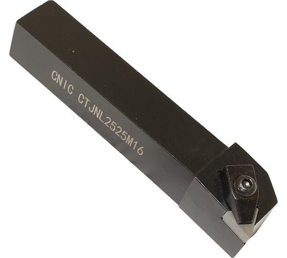 Изображение товара Резец проходной 25x25x150 мм CTJNL 2525M16 левый c 3-х гр. пластиной ВК8 YG8 TNGN-160408 CNIC 74363