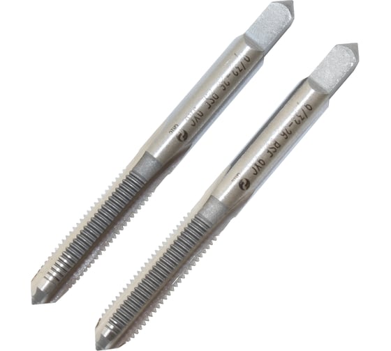 Изображение товара Метчик CNIC 9/32" BSF 55гр 9ХС дюймовый, ручной, к-т из 2-х шт. 26 ниток/дюйм 74378