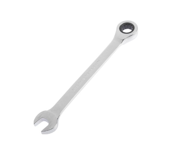 Изображение товара Комбинированный ключ ТУНДРА трещоточный CrV, полированный, 72 зуба, 15 мм 2354085