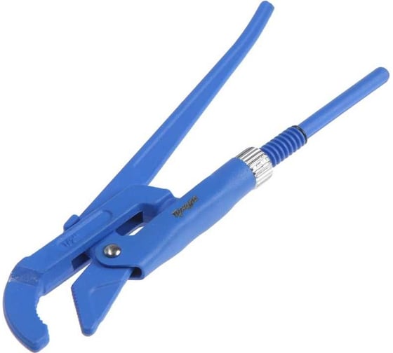 Изображение товара Трубный ключ  ТУНДРА рычажный полукруглый зажим 45, раскрытие до 30 мм, №0, 3/4" 1818307