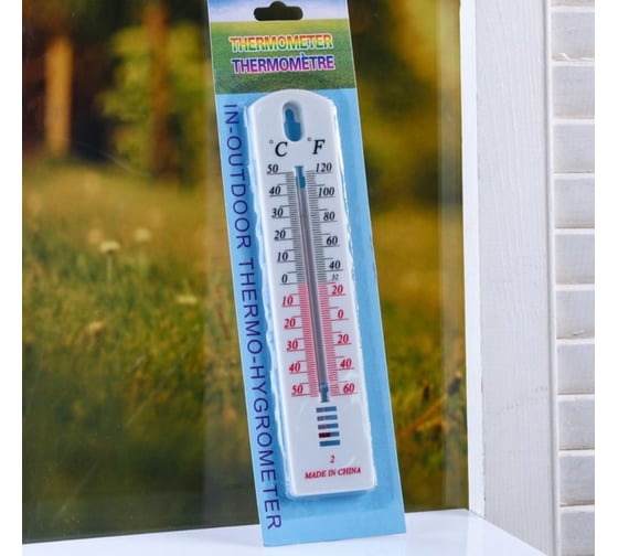 Изображение товара Пластиковый термометр Добропаровъ Модерн, в блистере 4444064