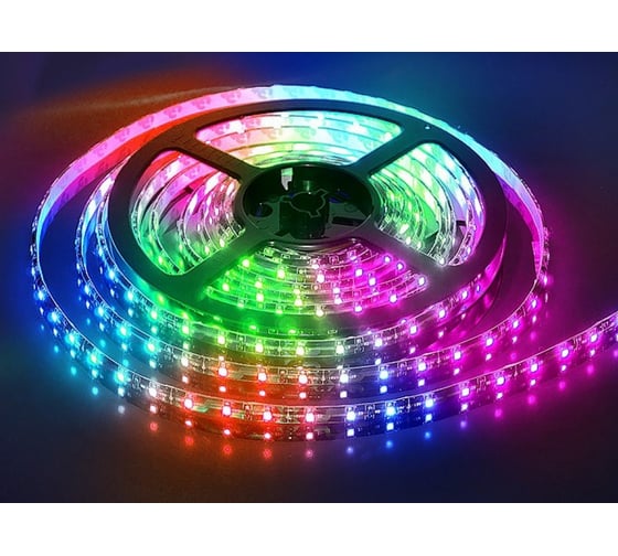Изображение товара LED лента Smartbuy SMD 5050/60 -IP20-14,4W/RGB 5 м. SBL-IP20-14-4-RGB-DBL