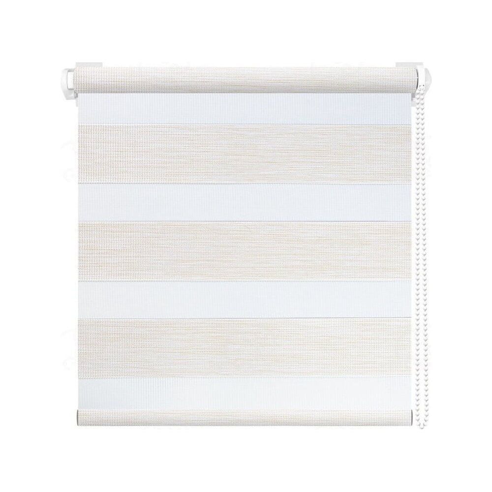 Изображение товара Рулонная штора ООО АС Март Вудэн 38x160 см светозащита 30% белая современная