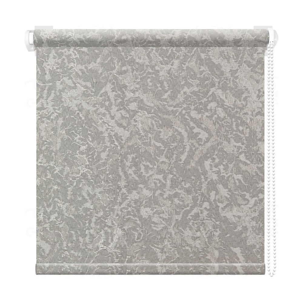 Изображение товара Рулонная штора Джерси 016.01 серый 110x160, монтаж без сверления