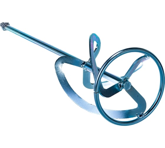 Изображение товара Насадка оцинкованная для тяжелых растворов (120x590 мм; М14) для миксера СИБРТЕХ 848947