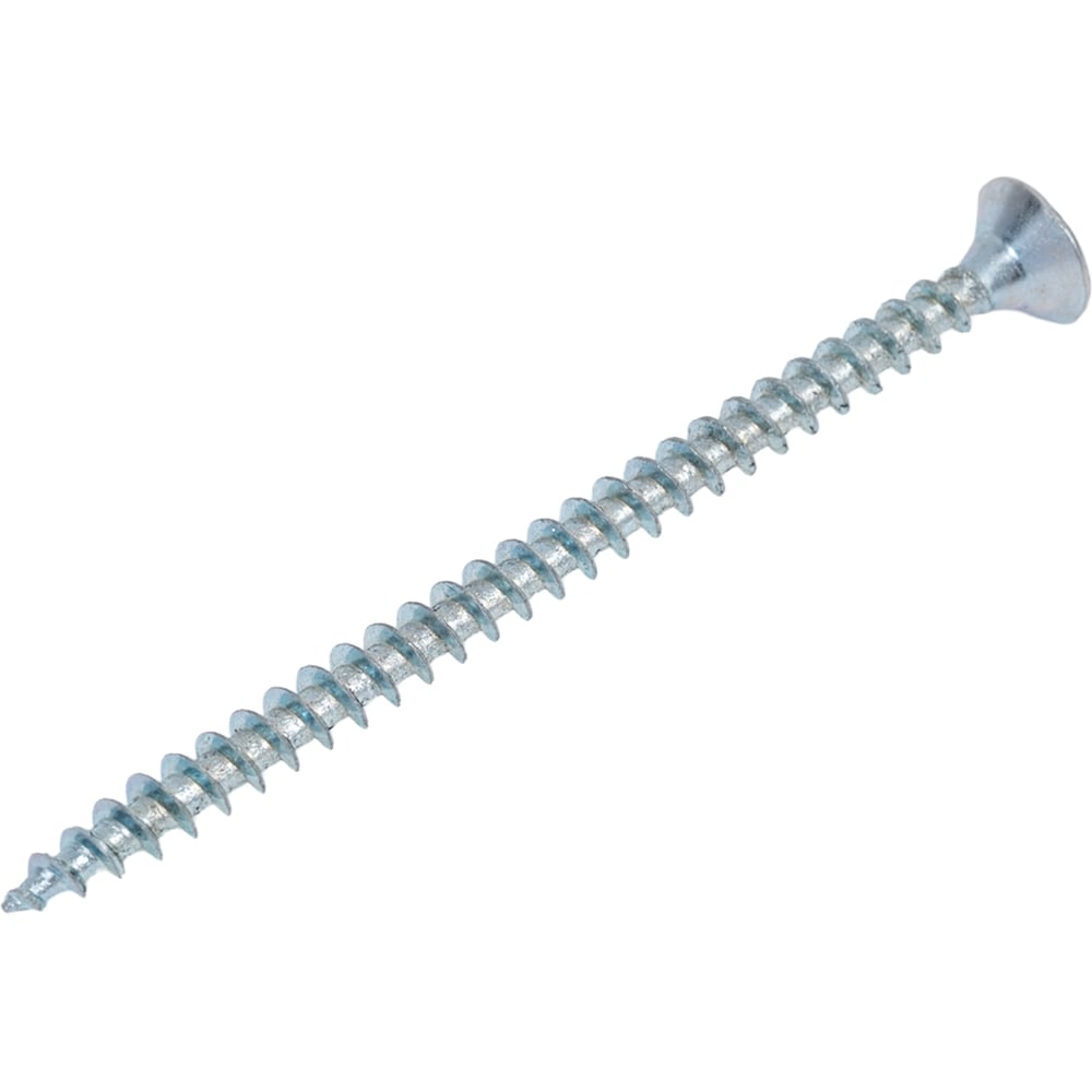 Изображение товара Саморез универсальный МЕТАЛЛСЕРВИС 4x60 мм белый цинк 200 шт