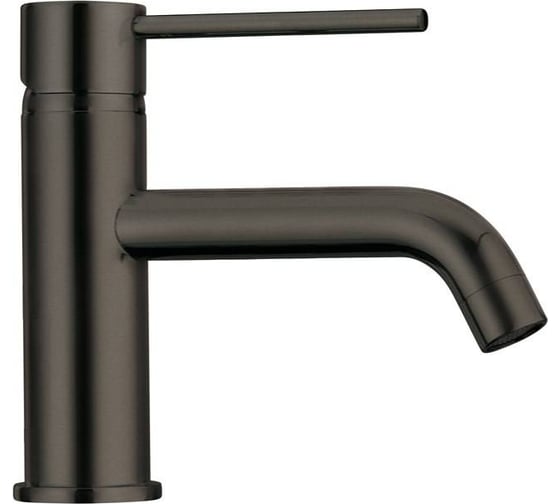 Изображение товара Смеситель для раковины Paini Cox с длинным изливом, черный матовый 23777