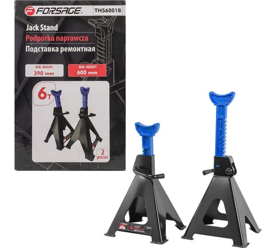 Изображение товара Ремонтная подставка Forsage с упорными пятками 6т F-TH56001B(47678)