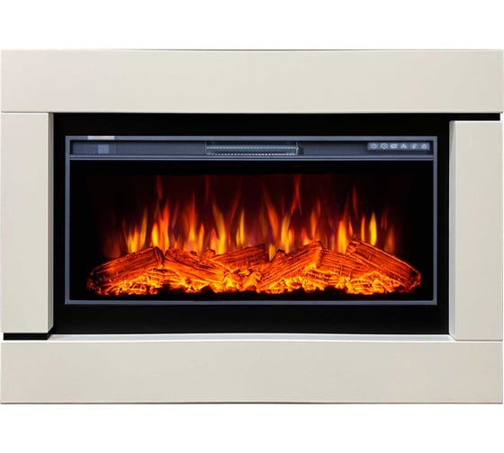 Изображение товара Каминокомплект InterFlame Паркер Ареал40 FREESPACE40 белый