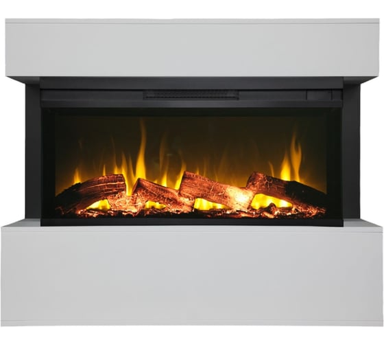 Изображение товара Каминокомплект InterFlame Бланкор ЕС с эл. вставкой Empire 36 белый Бланкор с Empire36 белый