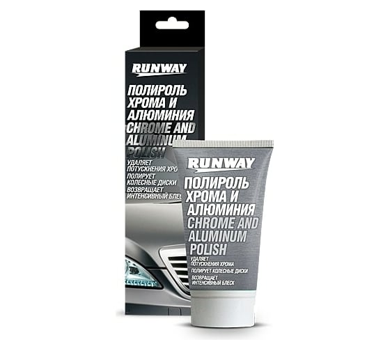 Изображение товара Полироль хрома и алюминия в тубе RUNWAY RW2546, 50 мл 46967