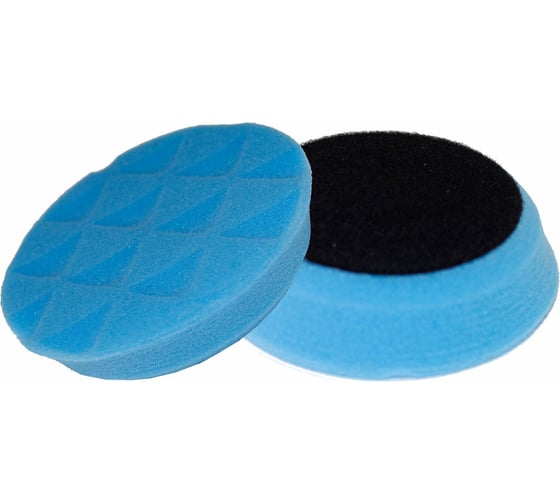 Изображение товара Круг полировальный поролоновый 100x25 мм, Trio Medium Cut полужесткий, синий H7 241978