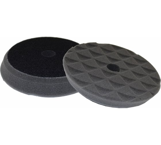 Изображение товара Круг полировальный поролоновый 150x25 мм, Trio Shine Protect мягкий, черный H7 242036