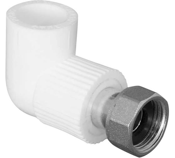 Изображение товара Угольник с накидной гайкой TEBO PPR 32x1 1/4" 030031009