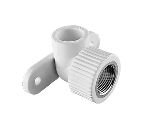 Изображение товара Угольник TEBO PPR комбинированный,  25x1/2" ВР с креплением 030030804