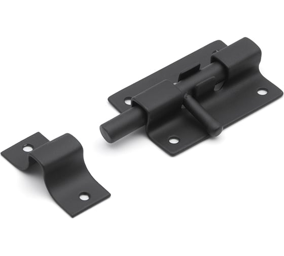 Изображение товара Шпингалет Дверной Страж ШП-50 чёрный ДС74257