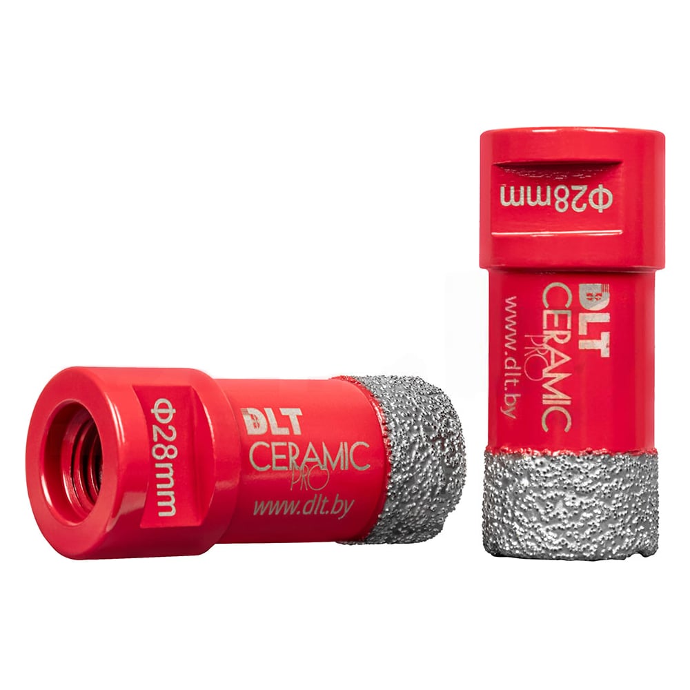 Коронка алмазная по керамограниту DLT CERAMIC PRO 28мм 0847