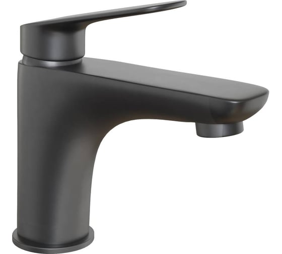 Изображение товара Смеситель для раковины Paini Laguna короткий излив, черный 32713