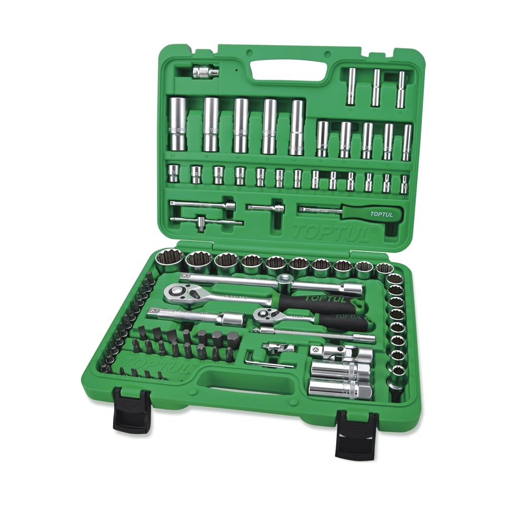 Изображение товара Профессиональный набор инструментов в чемодане TOPTUL 94 предмета