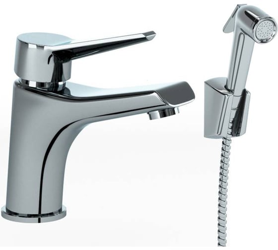 Изображение товара Смеситель для раковины Paini Messina с гигиеническим душем, хром 33056
