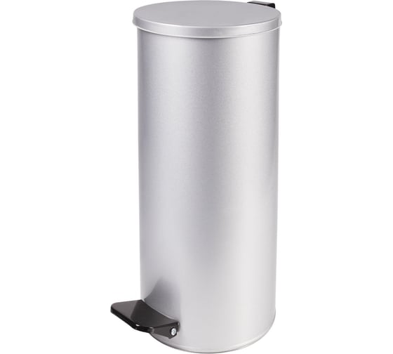 Изображение товара Урна с педалью Титан Мета 50л серый 4607078088501